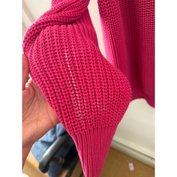 Vintage Tory Sport Magenta/Pink Sweater - Size S - Picture 4 of 5